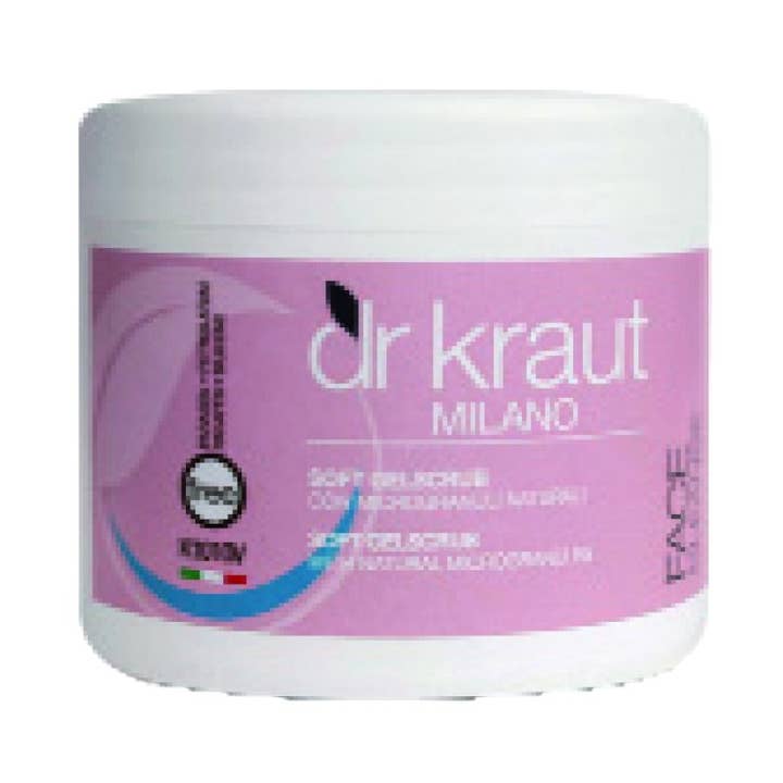 B42 |Weiches Peeling-Gel mit Mikrokügelchen 500ml Glas für den Großhandel von pirotta srl