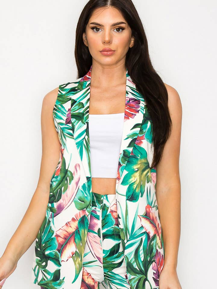 Gilet Leafy Breeze per la vendita all'ingrosso da parte di LINZY