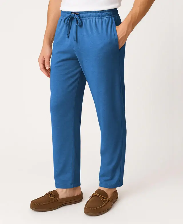 I-Wear Brands – Großhandel Schlafanzughose – Herren – Herren Weiche & Leichte Lounge-Pyjamahose mit Kordelzug8