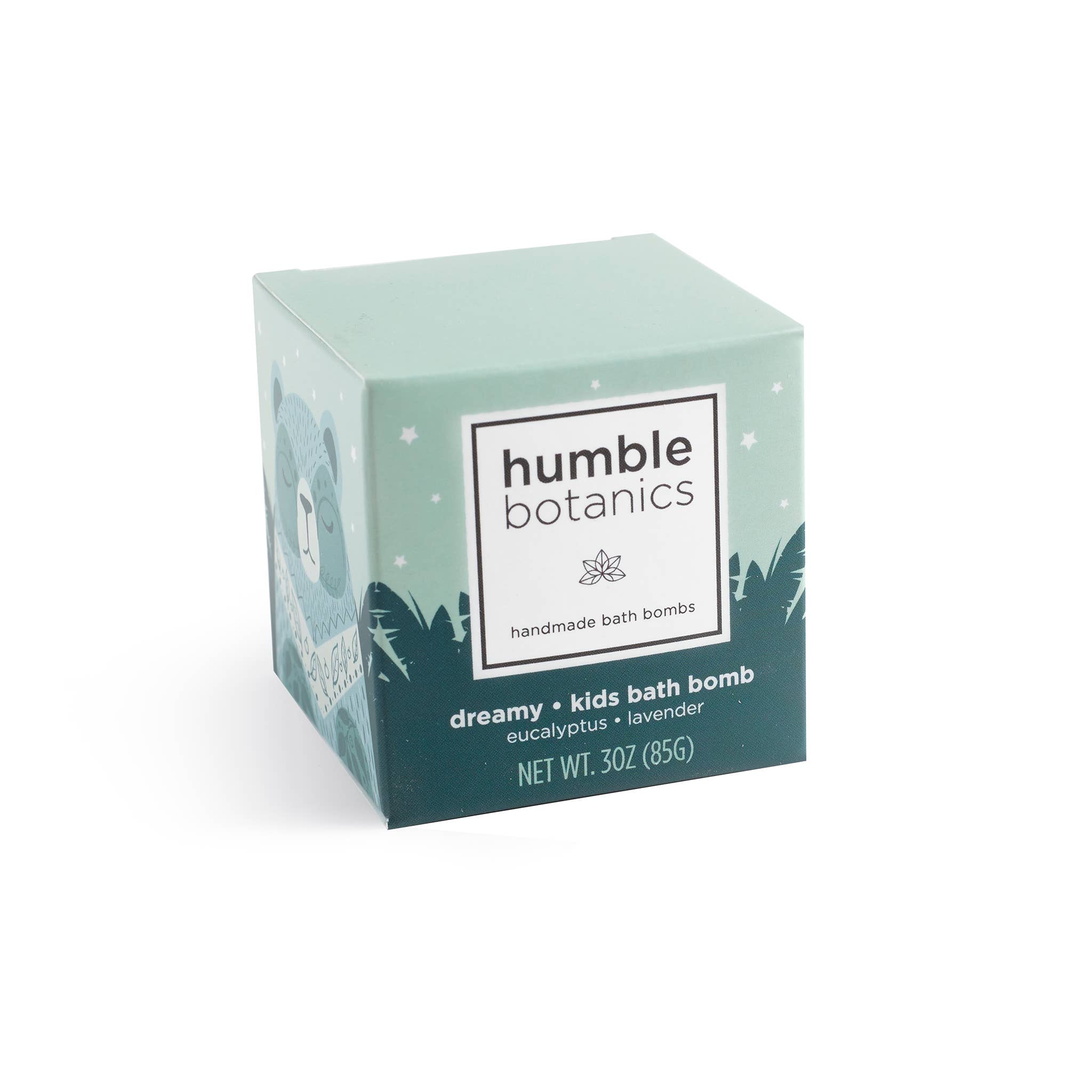 Humble Organics - Wholesale Bath Bomb/Fizz - KIDS Dreamy Bath Bomb Single1
