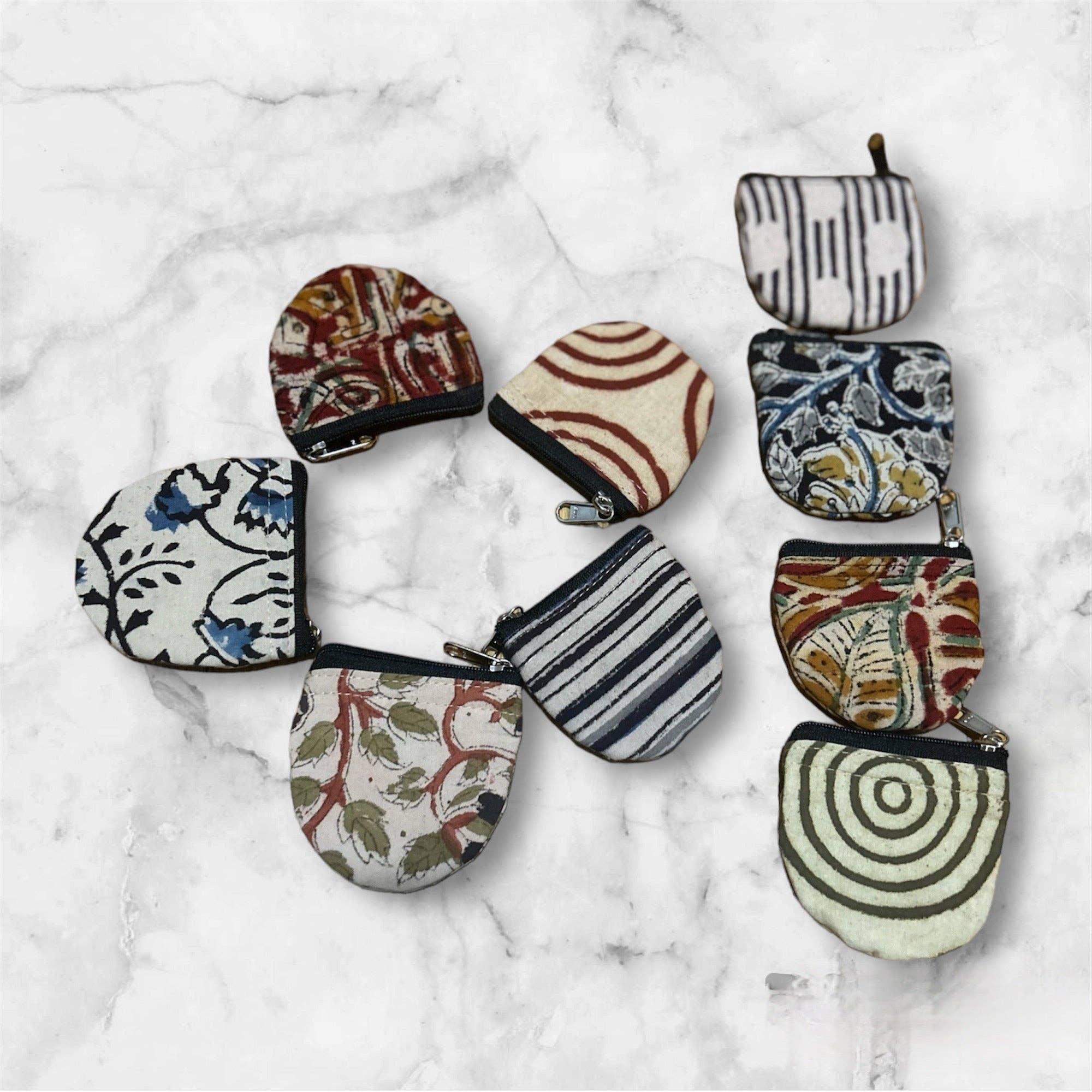 Hopes Unlimited - Wholesale Coin Purse - Women's - Compact Kalamkari Coin Purse1