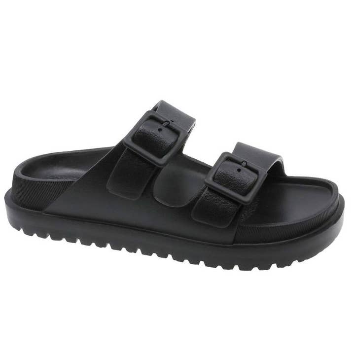 Women's Black Slide Sandal Beppi-2212242 for wholesale by BeShoes Distribuição