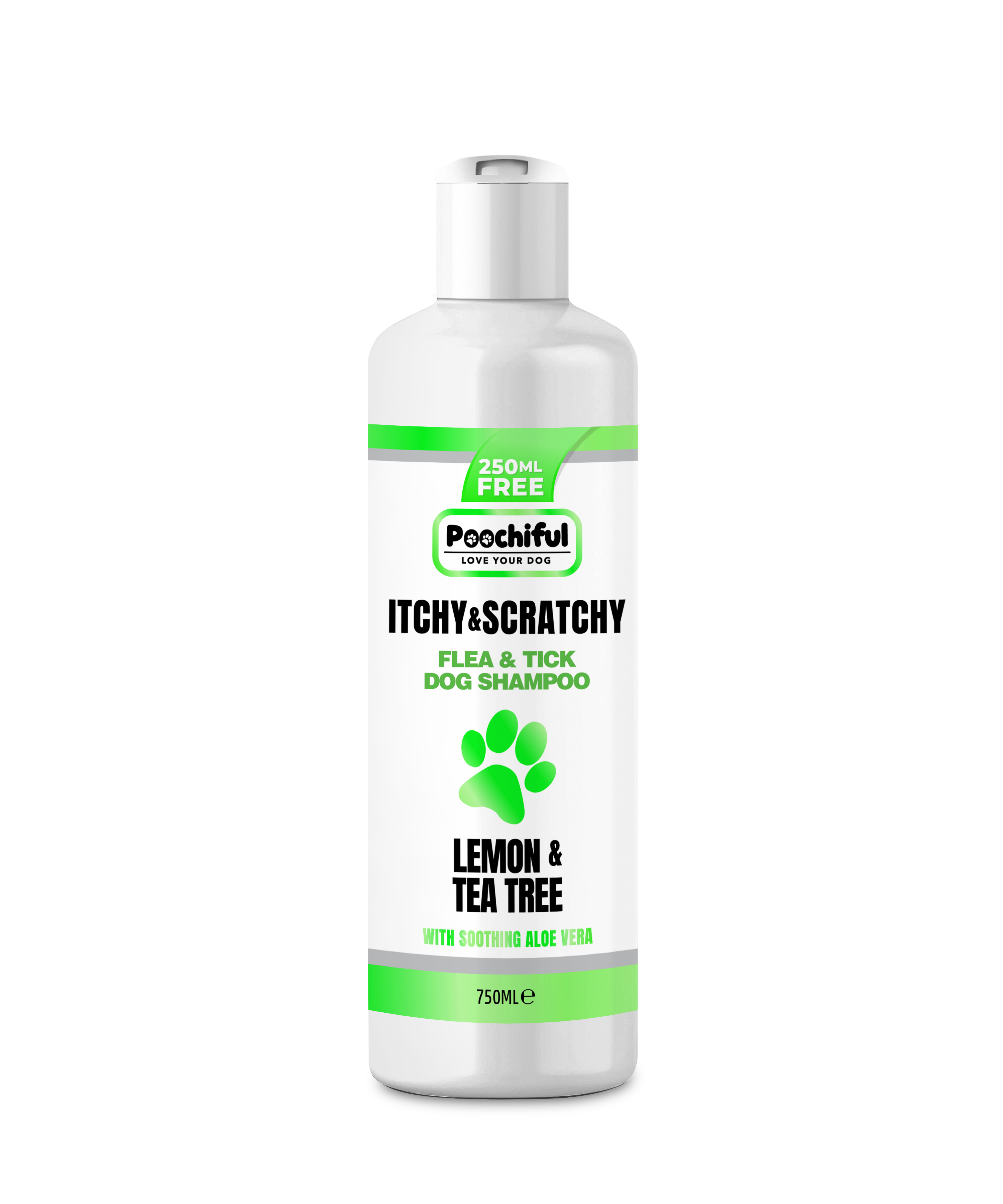 Poochiful – wholesale Pet shampoo – Dog – Poochiful Itchy & Scratchy Flea & Tick Dog Shampoo 5 Litres1