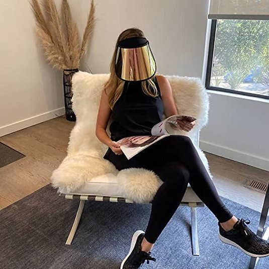 Bluestone Sunshields - Wholesale Visor - Unisex - Full Lux Rose Gold1