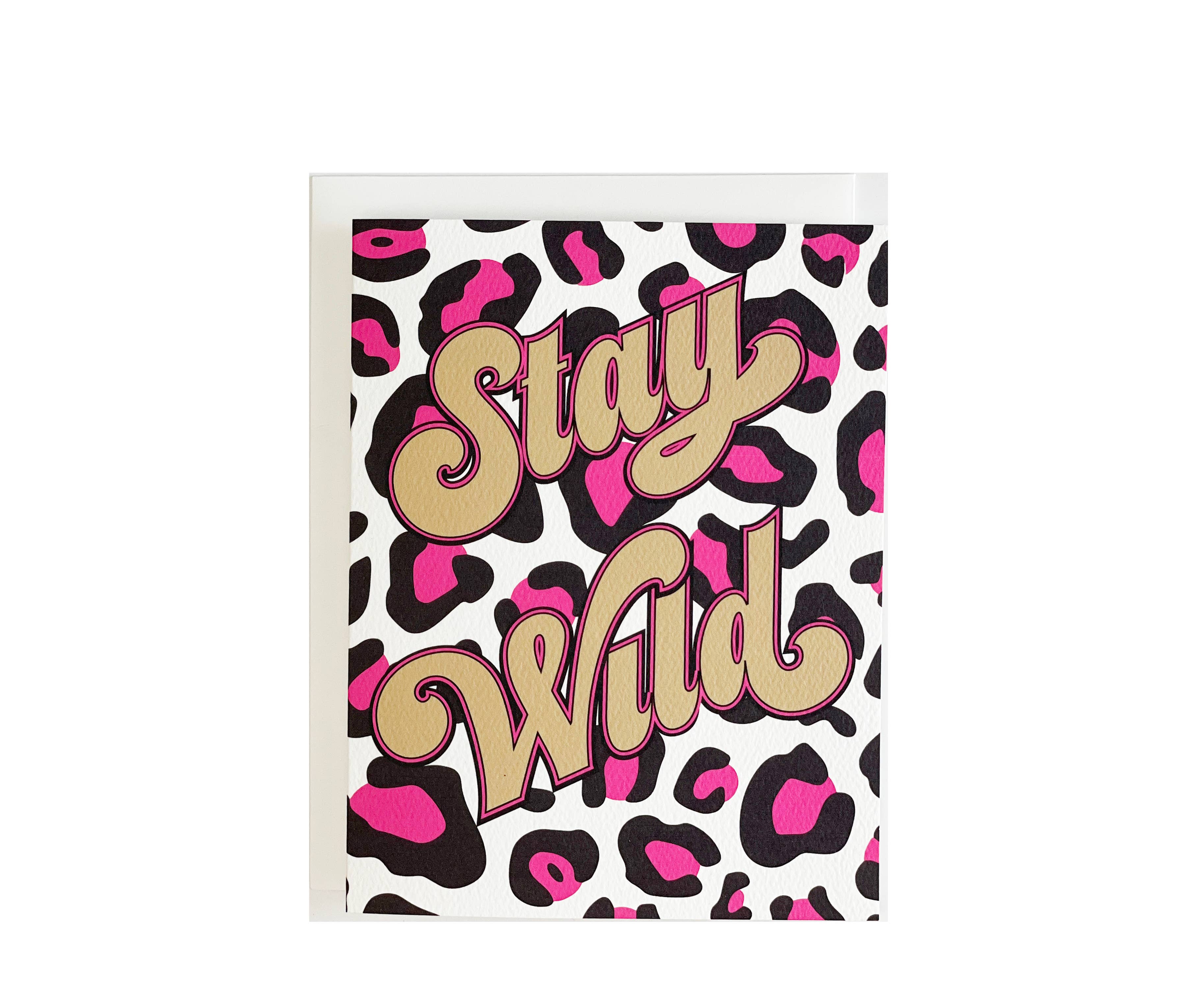 drawn by water - Wholesale Everyday Greeting Card - Stay Wild Greeting Card0