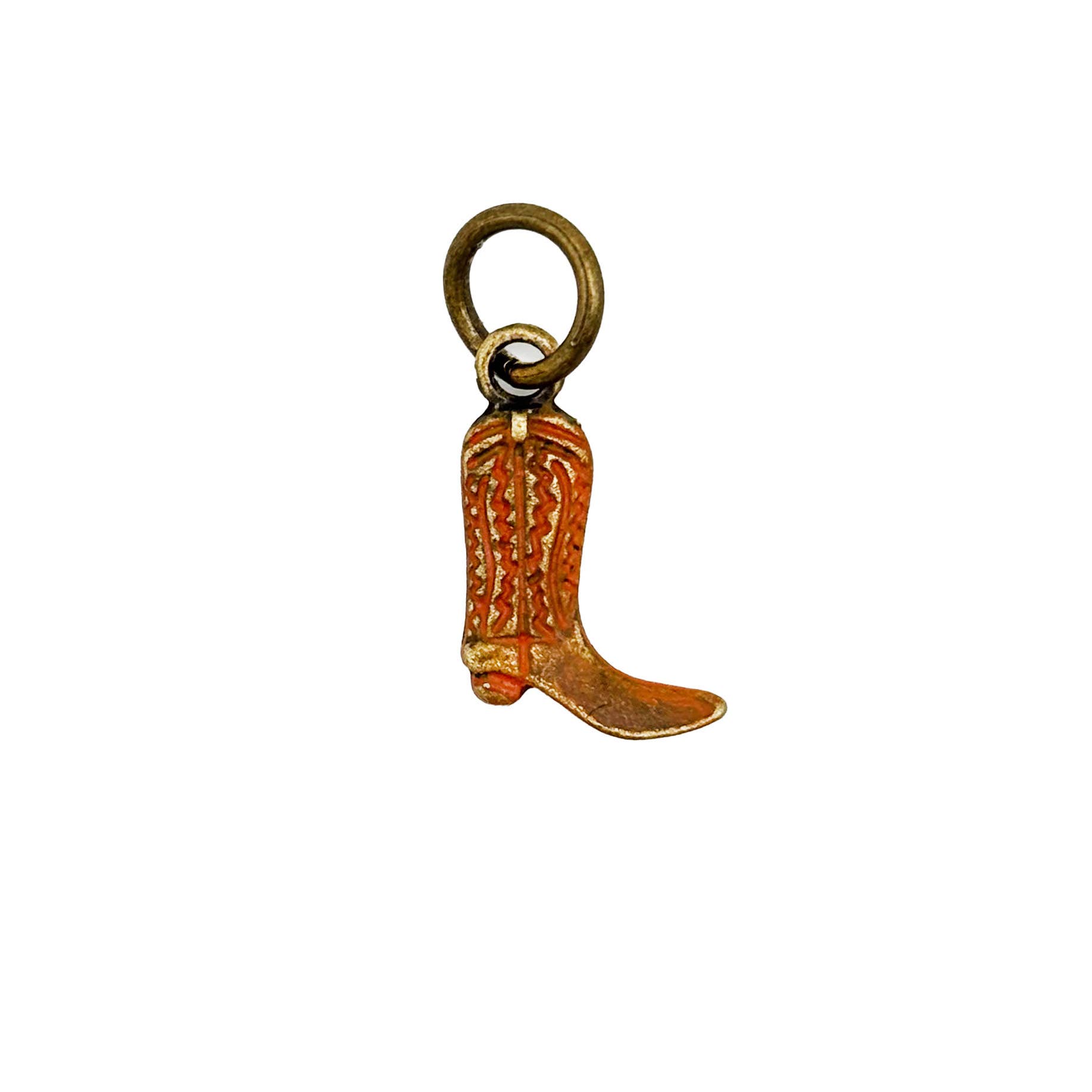 Gleeful Peacock - Wholesale Individual Charm/Pendant - Cowboy Boot Charm (available with Bracelet or Necklace)5