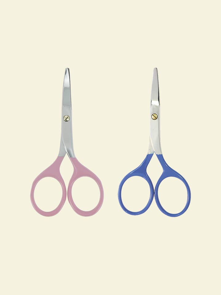 Curved Baby Nail Scissors - Gloss Finish for wholesale by JCH BEAUTY ACCESS
