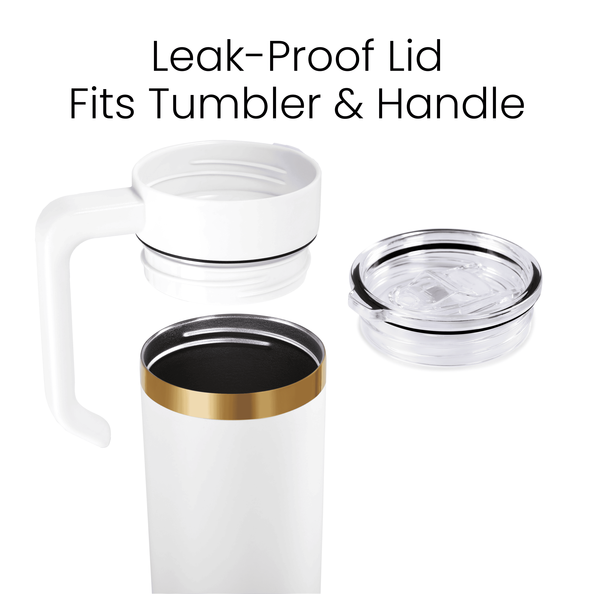 MakerFlo - Wholesale Insulated mug/tumbler - 20oz Skinny Gold8