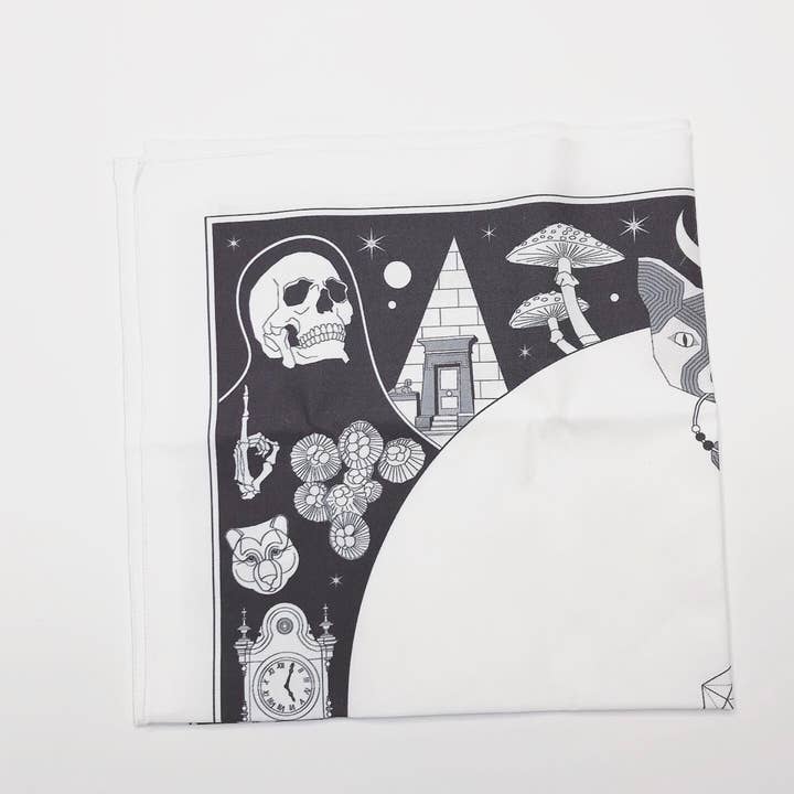 The Fox Tarot - Wholesale Tablecloth - Universe Print Tarot Mat for Card Spreads