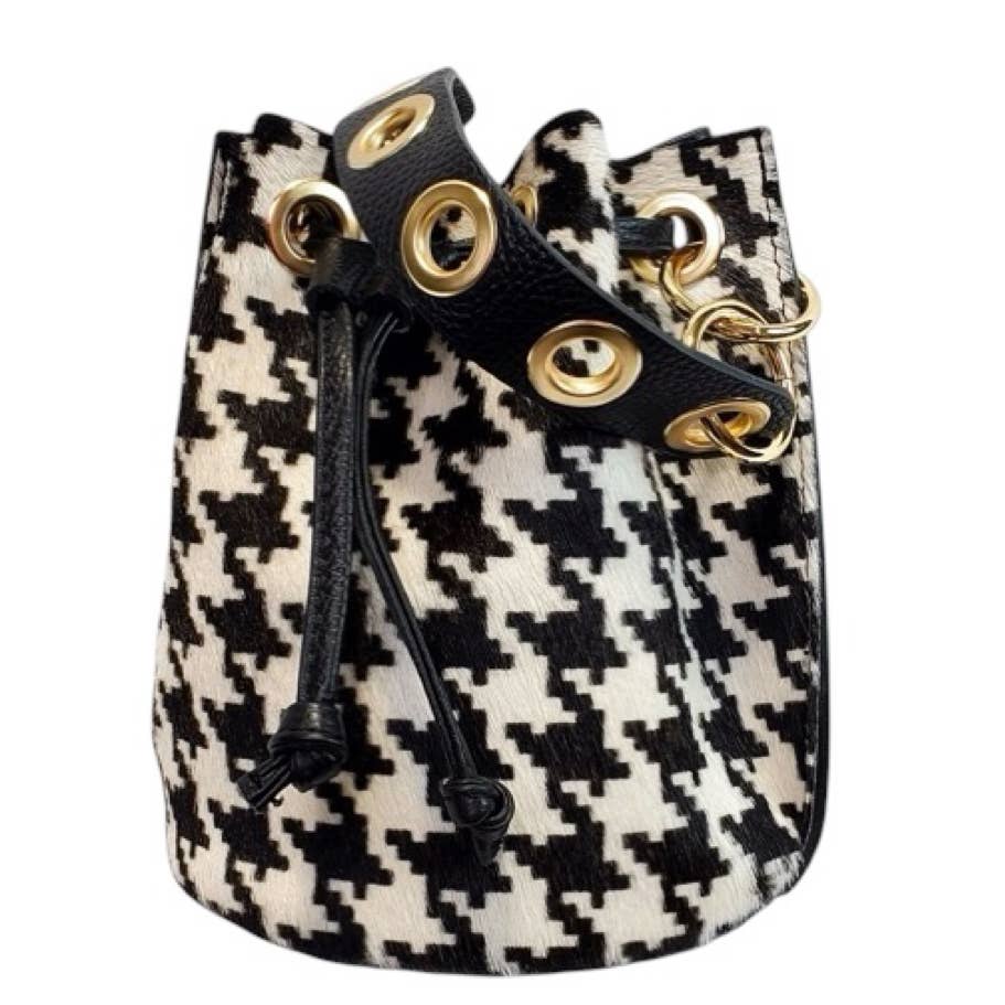 MODARNO - Wholesale Schoudertas - Dames - Modarno Emmerhandtas met cirkelvormige details Cavallino 17x16x20cm6