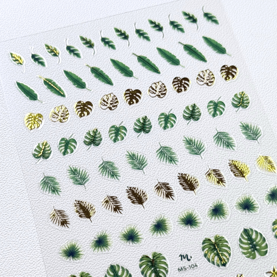 Maniology - Wholesale Nail Art/Decal - Palm Parade (MS-104) - Nail Art Sticker3