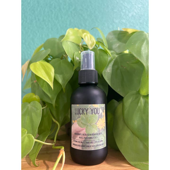Lucky You (Abundance Intention) Room & Linen Spray 4 oz for wholesale by Kays Spiritual Ways