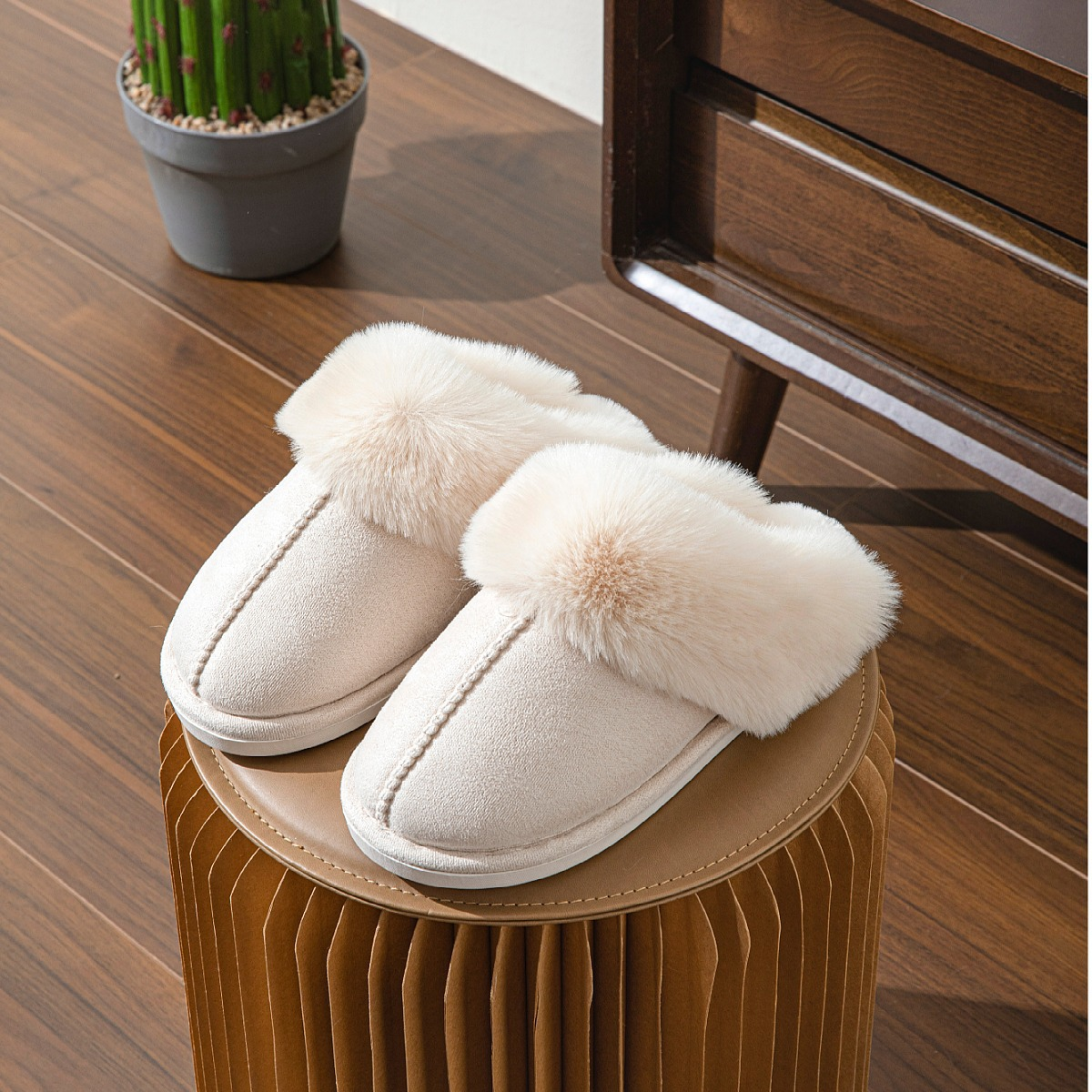 Comely Fashion - Wholesale Slippers - Women's - Winter Warm Fuzzy Home Slippers 7