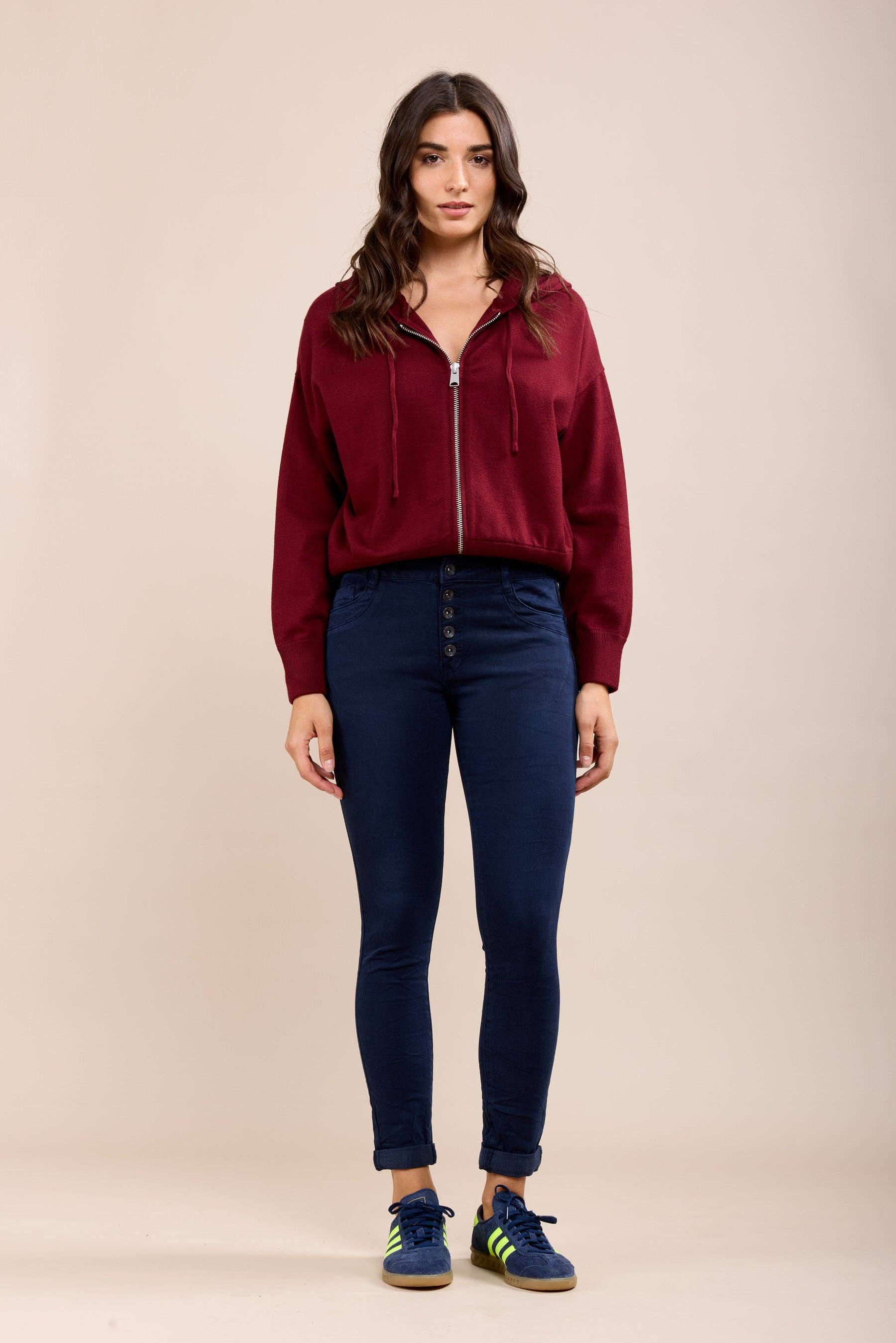 Toxik3 - Wholesale Pants - Women's - Toxik3 pantalon slim super stretch effet froissé