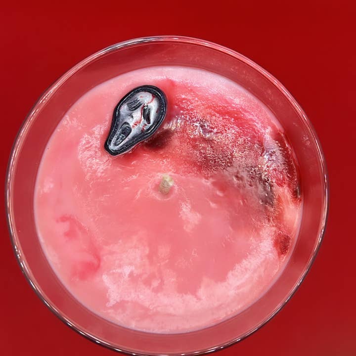 WaterBruja - Wholesale Jar/Filled Candle - Ghostface Candle, Horror Candle, Scream Candle, Character4
