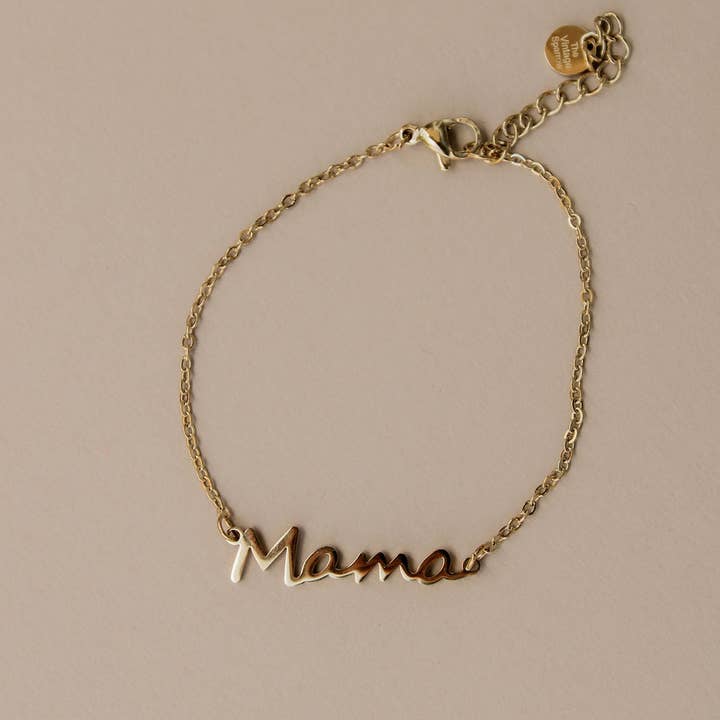 Mama Script Bracelet for wholesale by The Vintage Sparrow