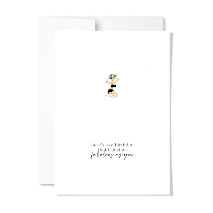 Fabulosa tarjeta de cumpleaños para venta al por mayor de paperscript