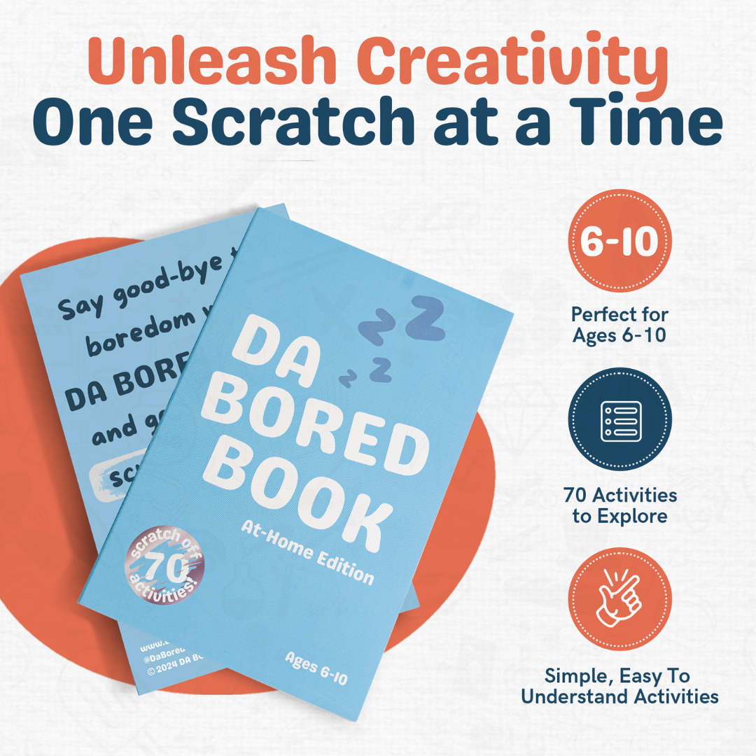 Da Bored Book - Wholesale Coloring & Activity Book - Kids & Baby - Da Bored Book - Scratch Off Activity Book (Gift for kids)5