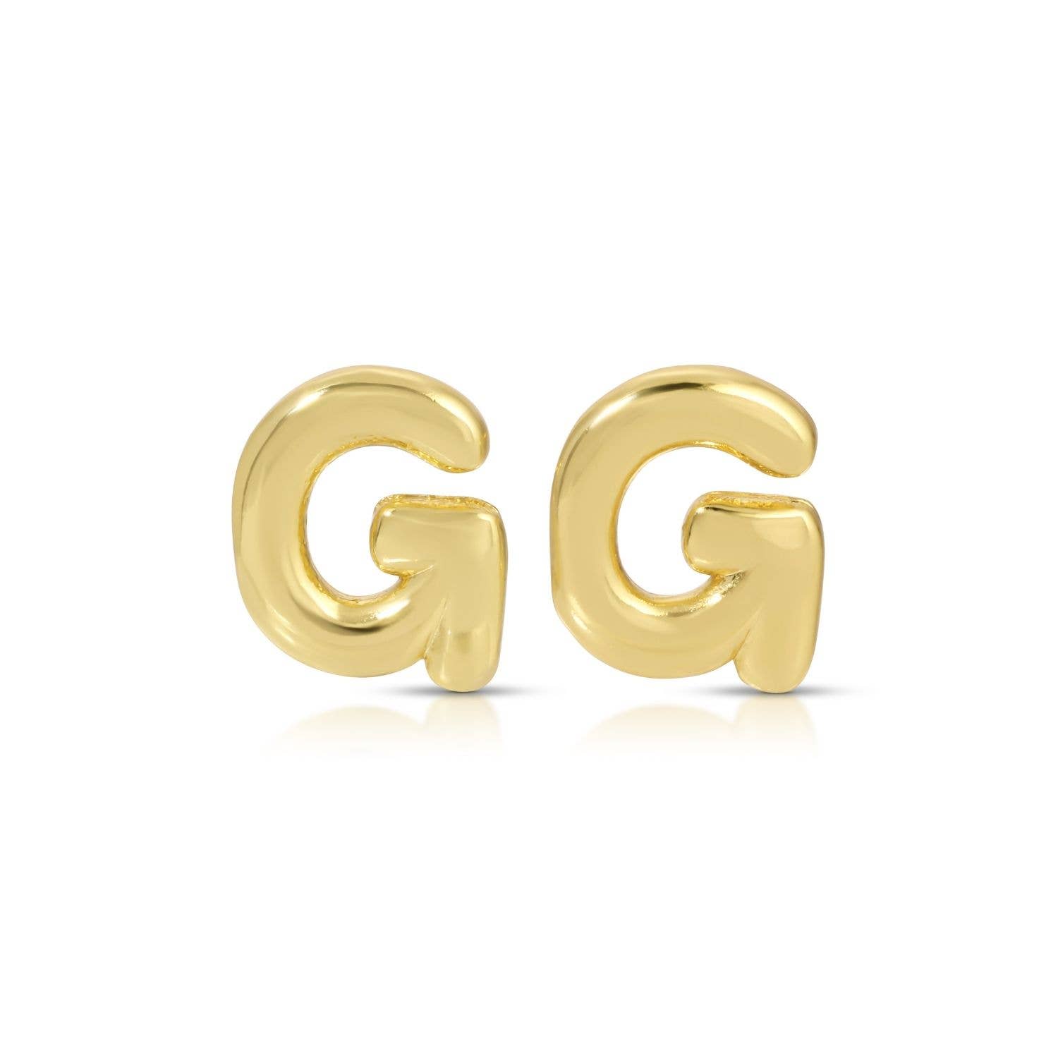 Splendid Iris - Wholesale Stud/Post Earrings - Initial Studs on Velvet Gift Tag21