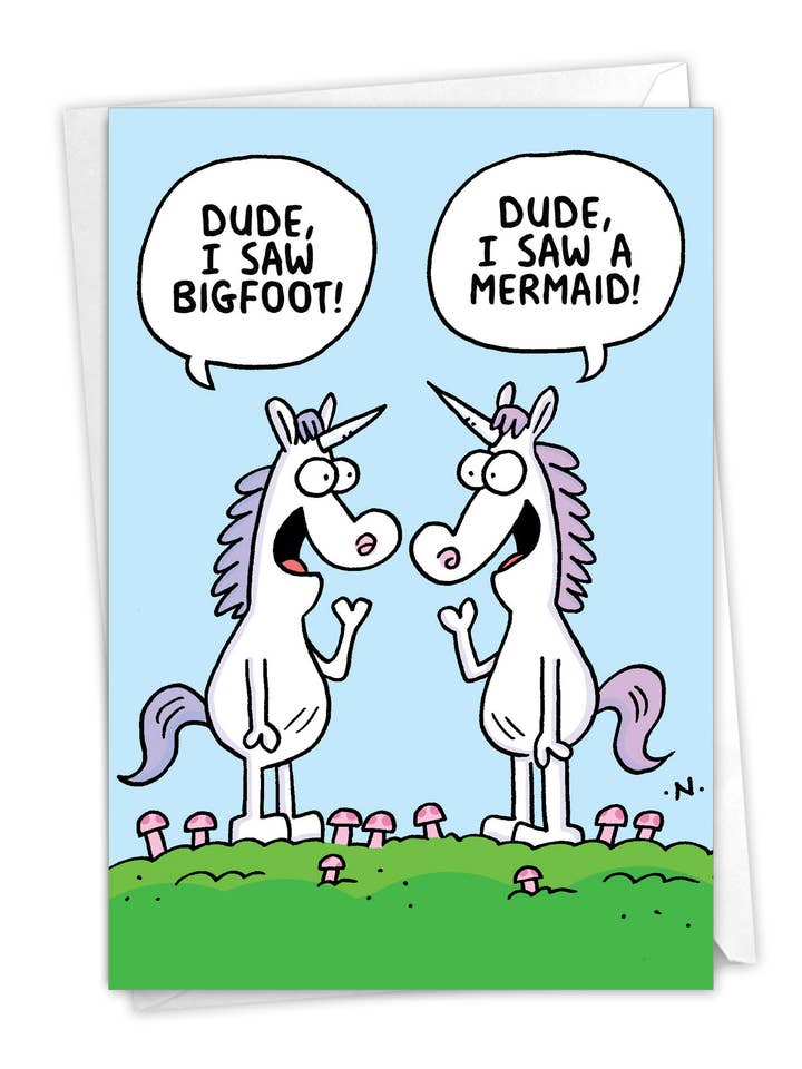 Fødselsdag Card - Unbelievable Unicorns for engroshandel hos NobleWorks