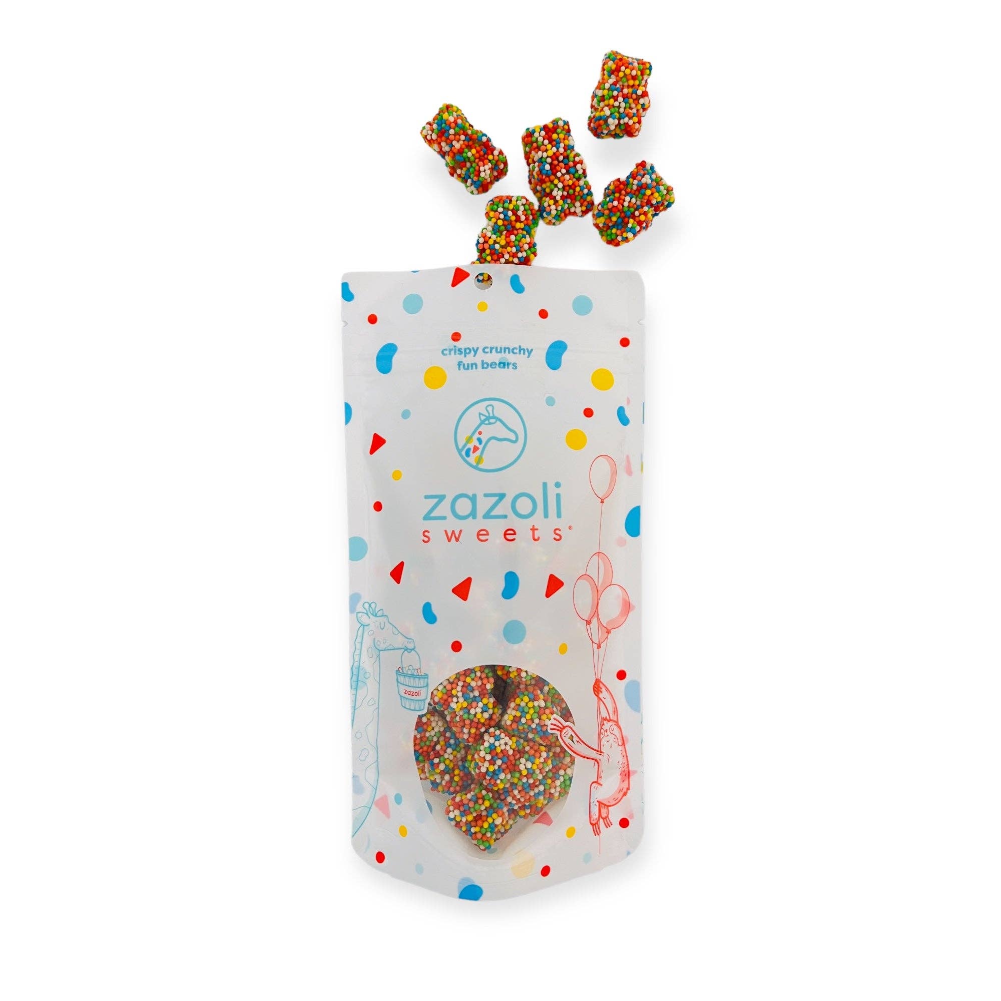 Zazoli Sweets LLC - Wholesale Gummy - Crispy Crunchy Gummy Fun Bears1