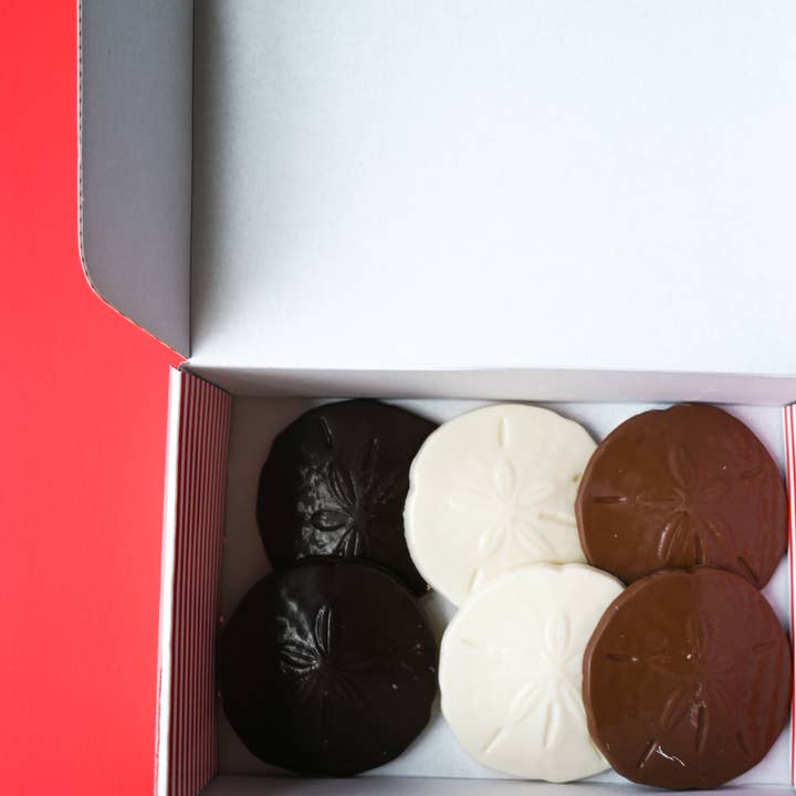St Simons Sweets - Wholesale Chocolate - Mallery Street Sand Dollar9