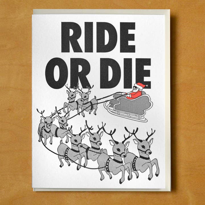 Ride or Die Reindeer - Boxed Set for wholesale by McBitterson's