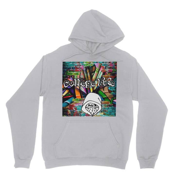 Felpa con cappuccio per adulti College life Classic per la vendita all'ingrosso da parte di IAKAM
