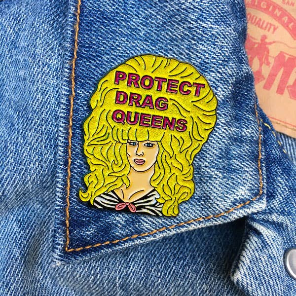 THE FOUND - Wholesale Lapel Pin/Button - Protect Drag Queens Pin
