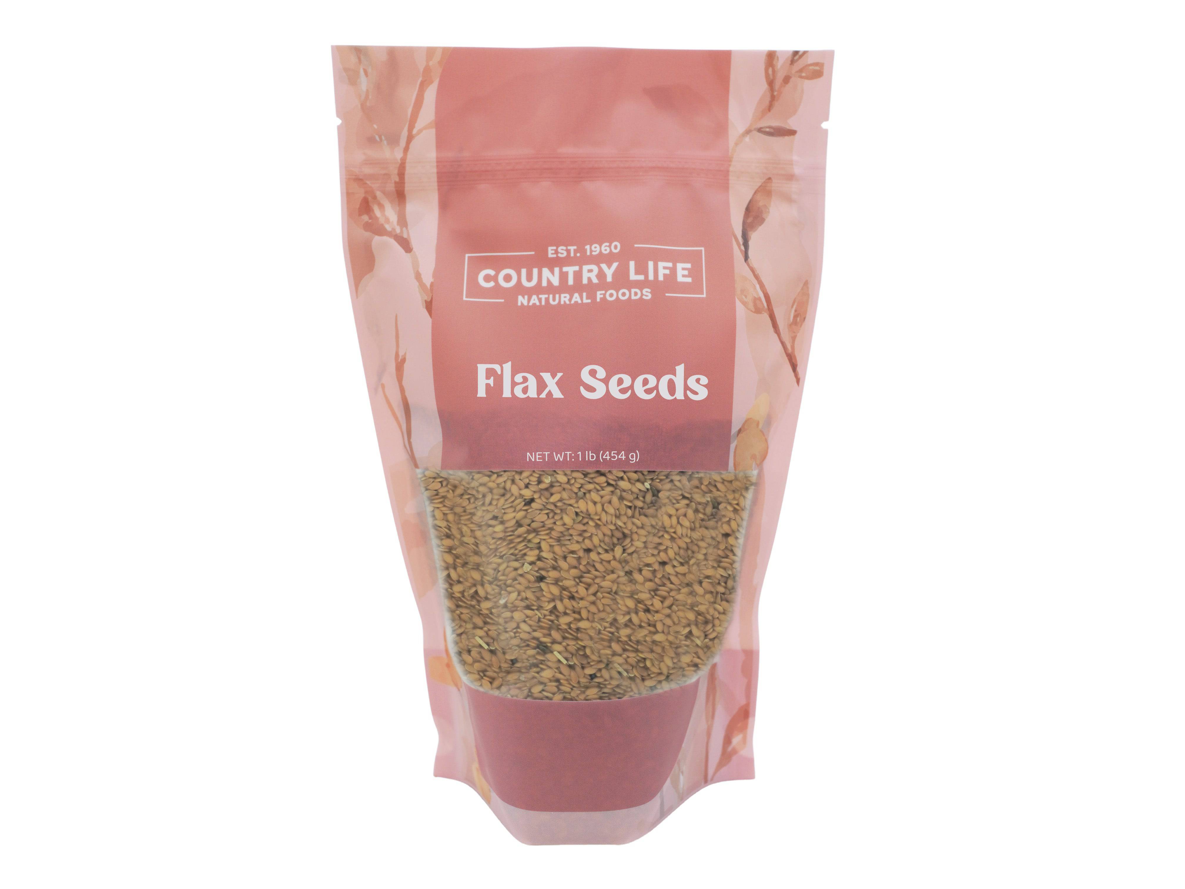 Country Life Natural Foods - Wholesale Seeds/Kernels - Flax Seeds, Golden1
