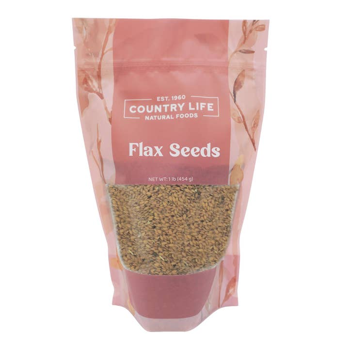 Country Life Natural Foods - Wholesale Seeds/Kernels - Flax Seeds, Golden1