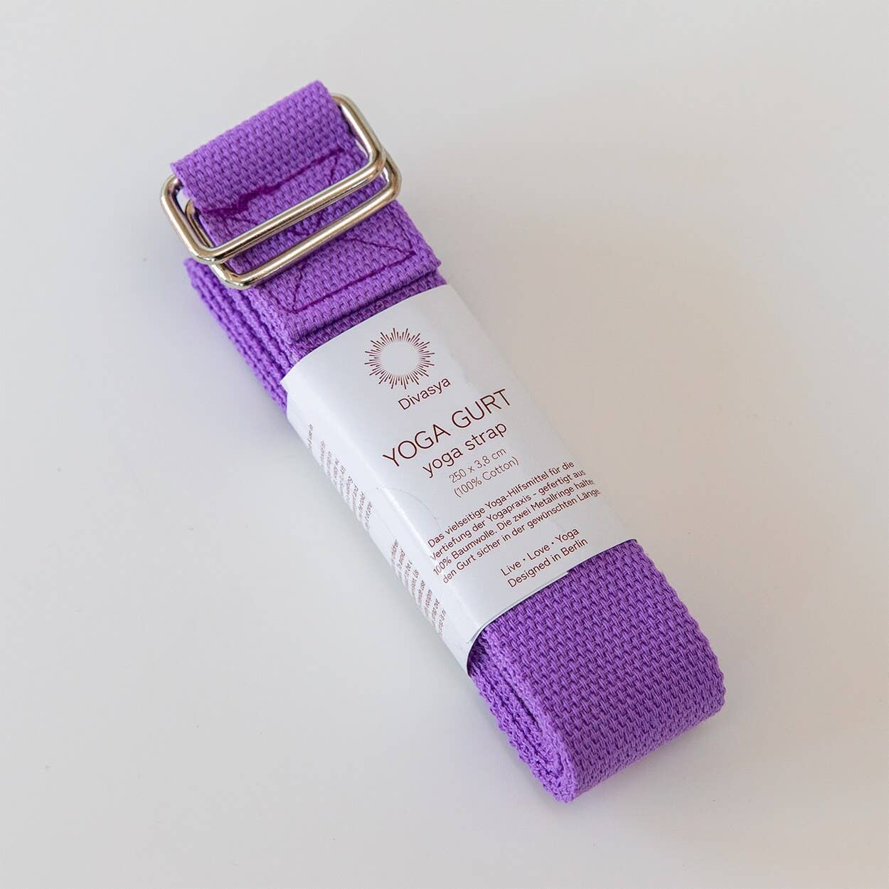Divasya - Wholesale Yoga Strap/Band - Yoga strap | made of cotton | in 3 colors4