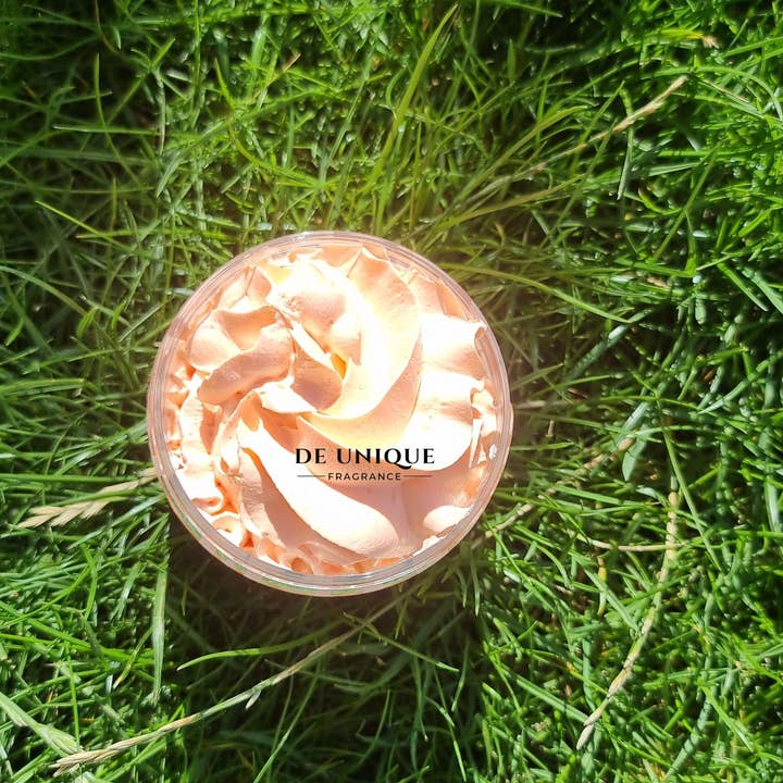 De Unique Fragrance – Großhandel Cremige Seife – Whipped Soap Sparkle 100 g Blaubeere/Savons Fouetté