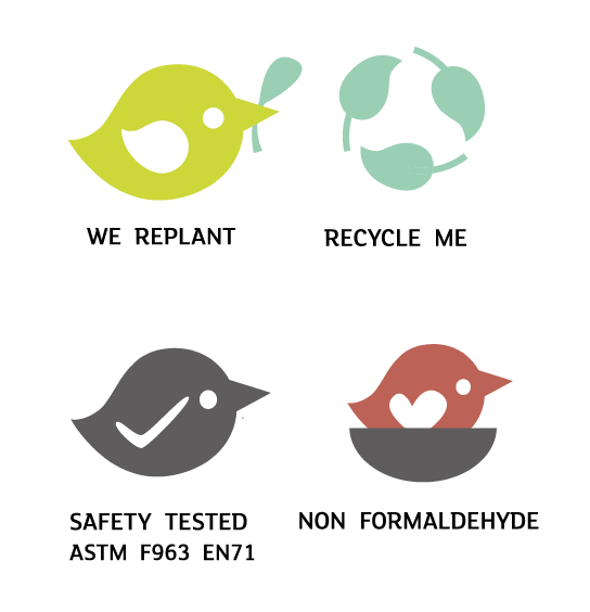 ThreadBear Design UK/EU - Wholesale Wood Toy - Kids - Stacking Garden Friends9