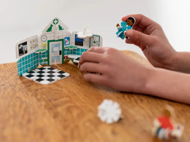 PlayPress Toys Ltd - Wholesale Toy Set - Kids - Mini Vets Playset4