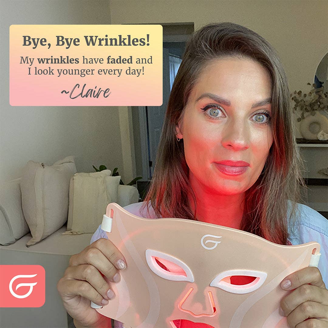 Groomie Hers - Wholesale Skincare Face Mask - GlowUp™ LED Light Therapy Face Mask11