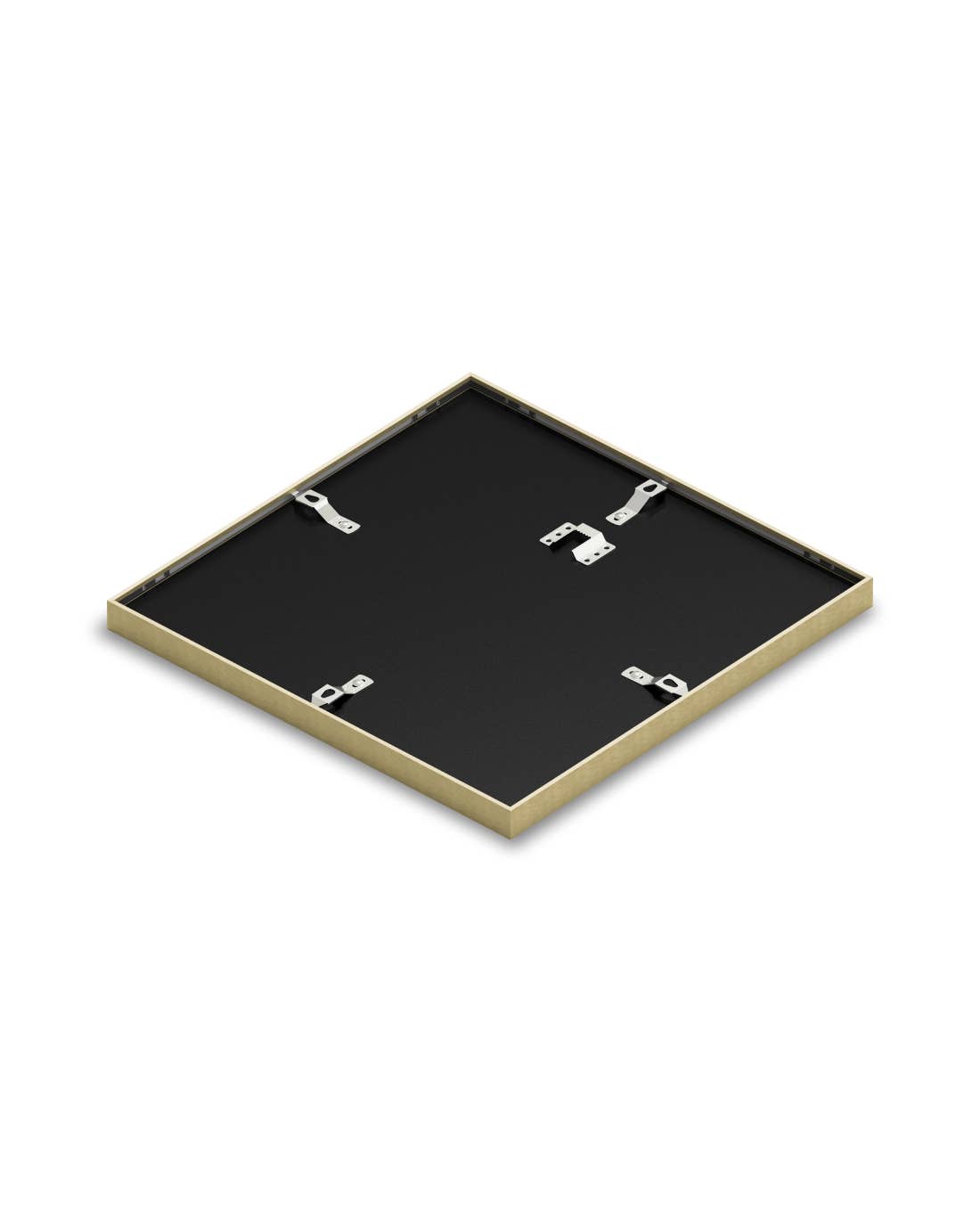 Haus and Hues - Vente Affiche d'art - Cadre en métal carré doré avec verre1