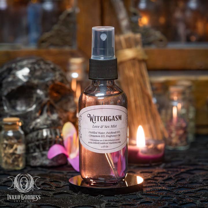 Witchgasm Mist for Love & Lust for wholesale by Inked Goddess Creations
