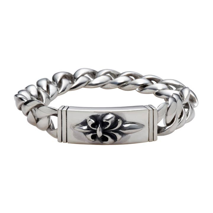 Silver Bracelet Long Lily S for wholesale by ElfCraft