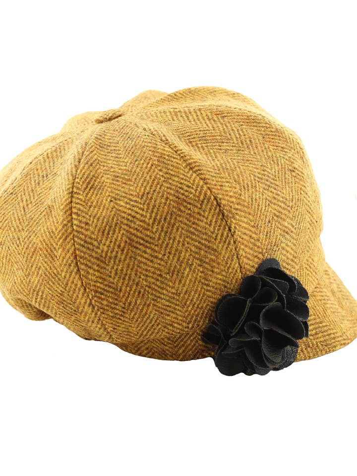 Berretto Newsboy 602 100% lana per la vendita all'ingrosso da parte di Mucros Weavers