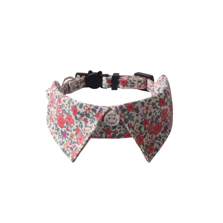 Cheerhunting – Engroshandel Halsbånd - Kat – Mokka - Floral Chic Kattekrave