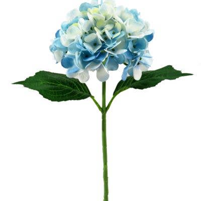 Hydrangea Stem, LT Blue 18" for wholesale by ES Essentials