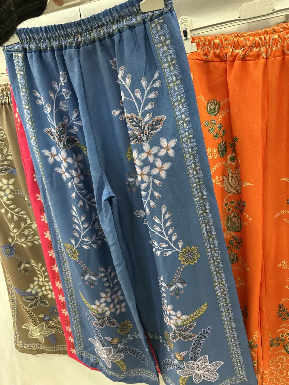 Mimi & Gogo - Wholesale Pants - Women's - Wide Printed Boho Pants @7149_PaBohoLin10