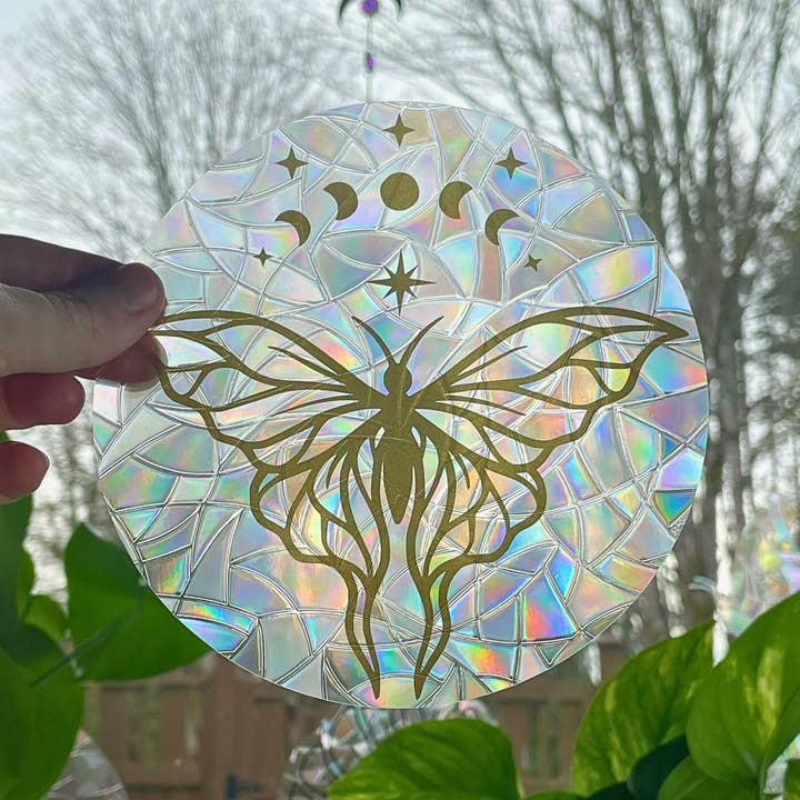 Himmelsk Møl Solfanger | Regnbue Skaber | Vinduesklæb for engroshandel hos Mindful over Mind Full