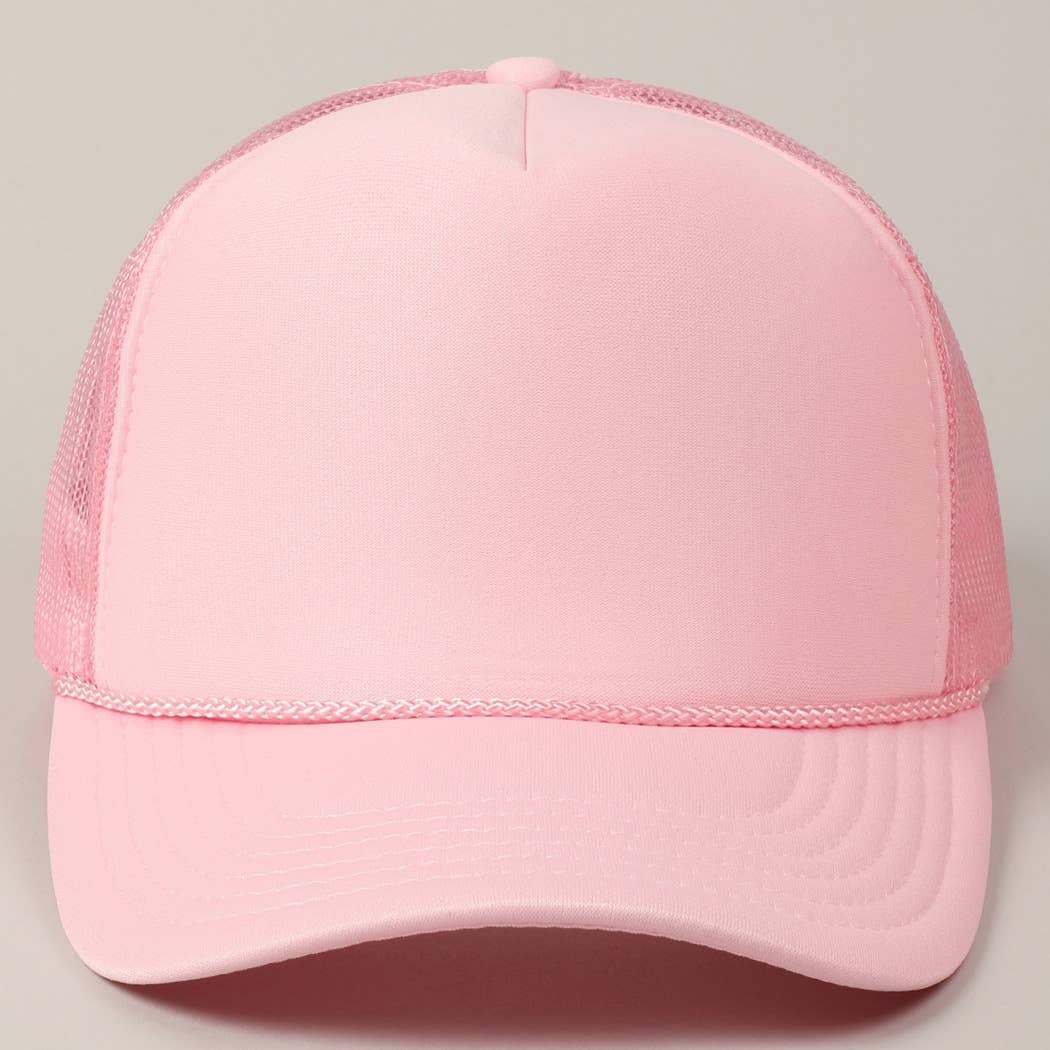 Fashion City - Wholesale Trucker Hat - Unisex - Solid Color OTTO 5-Panel Foam Mesh Back Trucker Hat20