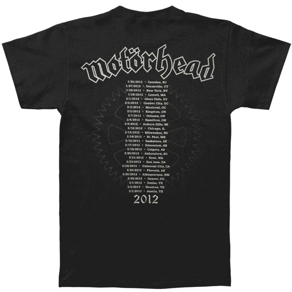 Rockabilia - Wholesale Screen Printed T-Shirt - Unisex - No Album 2012 Tour Camden Through Austin T-shirt1