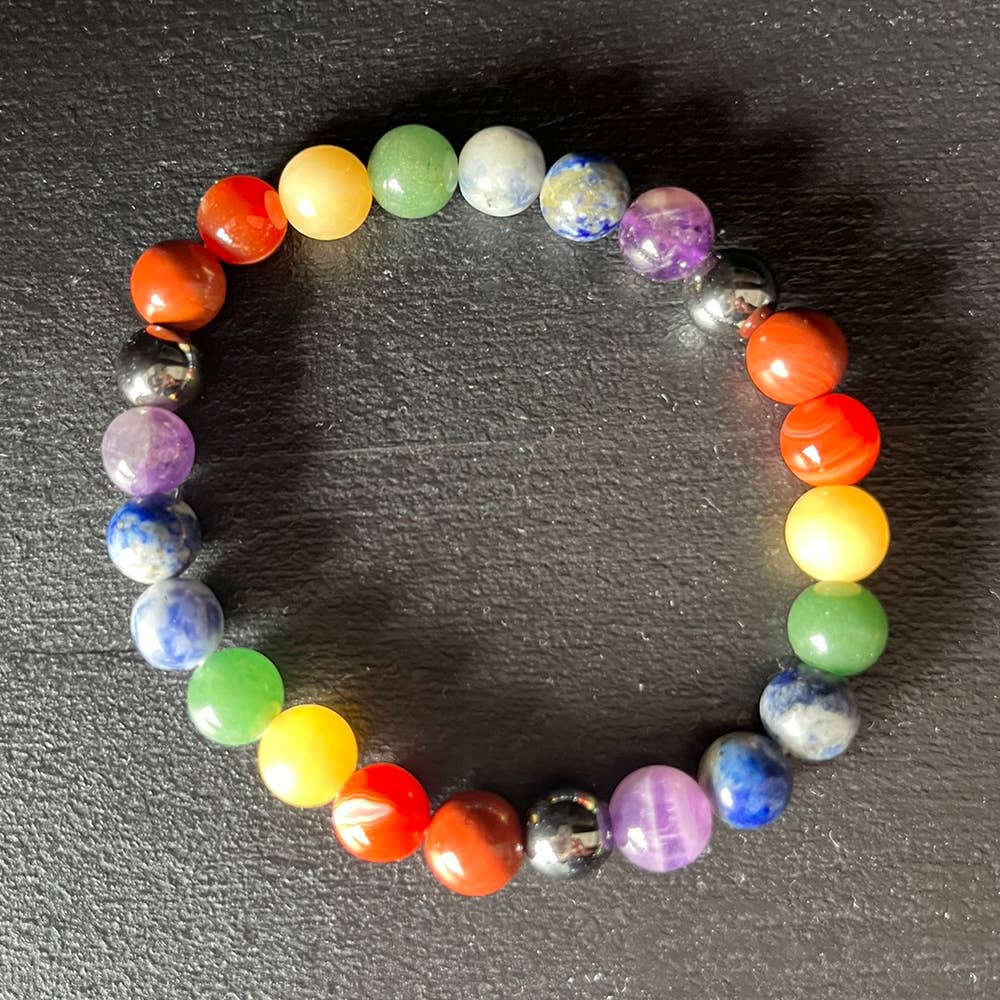 VIE - Venta al por mayor Pulsera de cuentas - Pulsera de cristal de 8 mm121