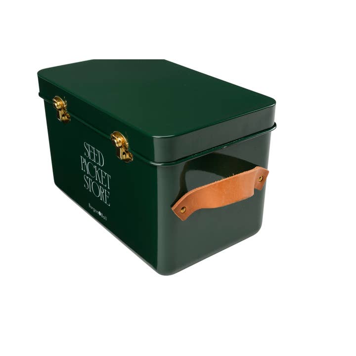 Burgon and Ball – wholesale Plant seeds – NEW Seed Packet Tin - Heritage Green5