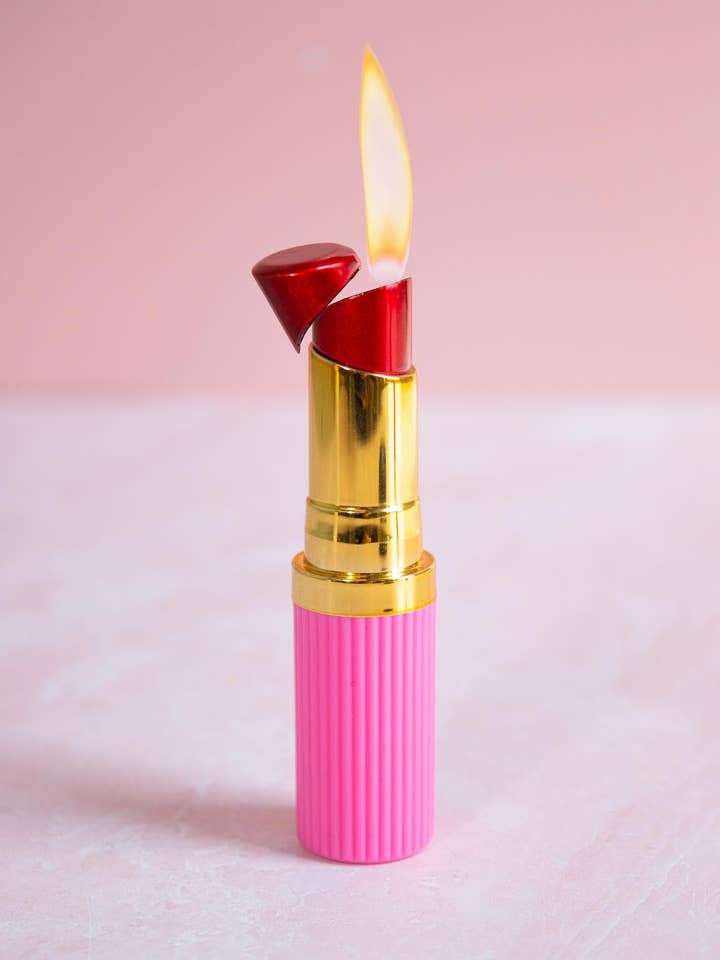 Accendino a forma di rossetto per la vendita all'ingrosso da parte di Canna Style