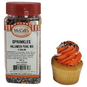 STREUSEL HALLOWEEN-PERLENMIX 4 FARBIG 350 G für den Großhandel von McCall's